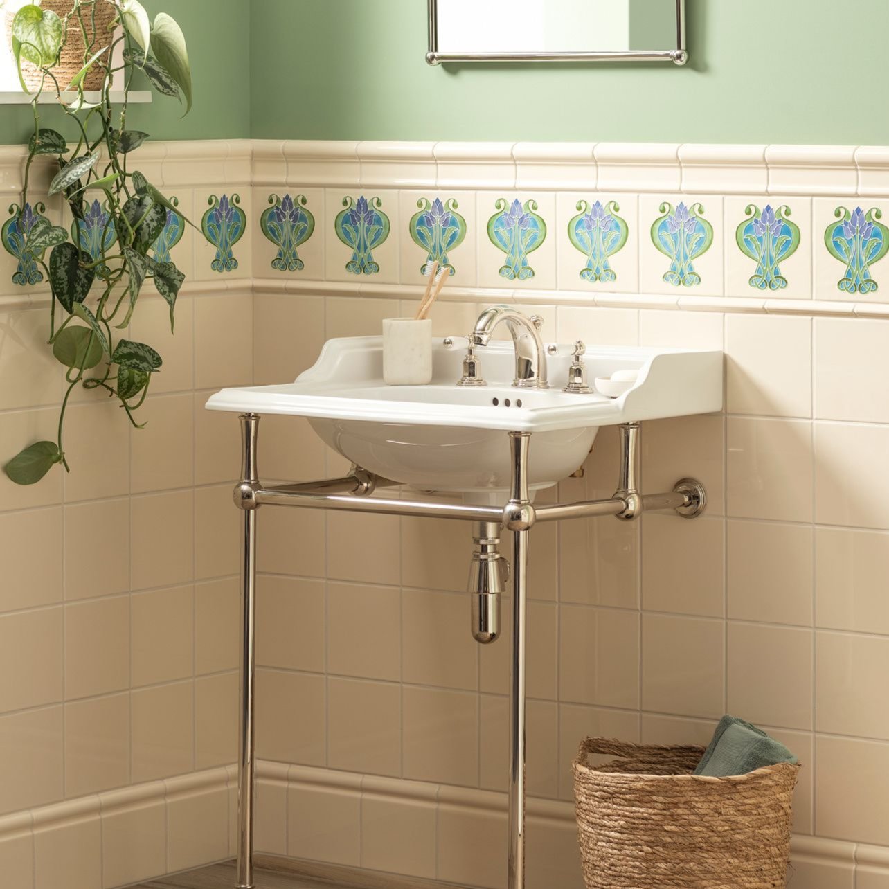 Image of Paid Sample - County White Astragal Moulding - Delivered separately by Original Style-sample-sample-Tile.co.uk