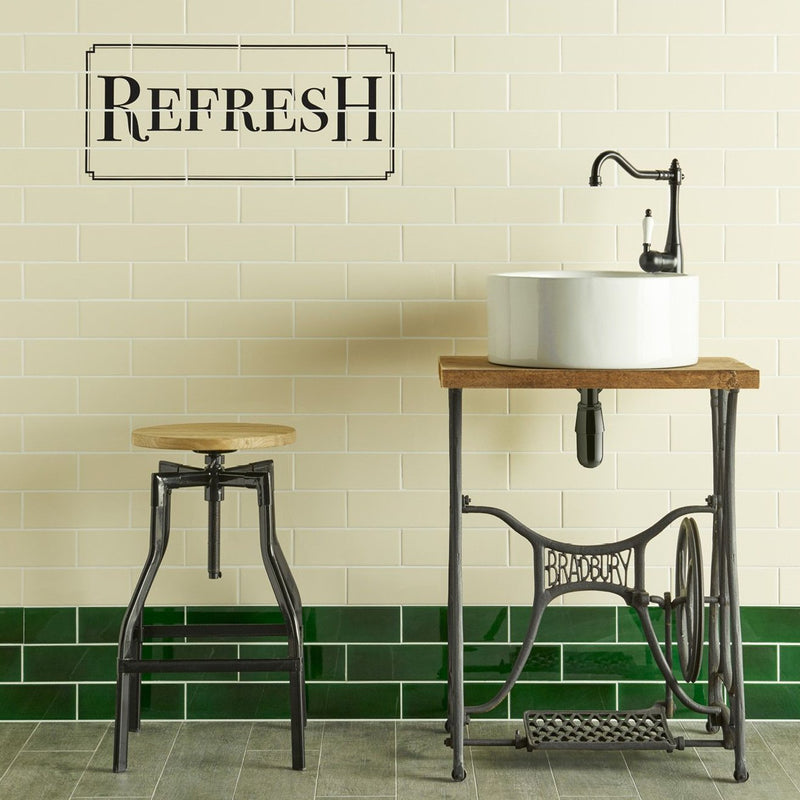 Image of County White Large Brick Field Tile 22.8x7.5cm-Ceramic wall tile-Original Style-Tile.co.uk