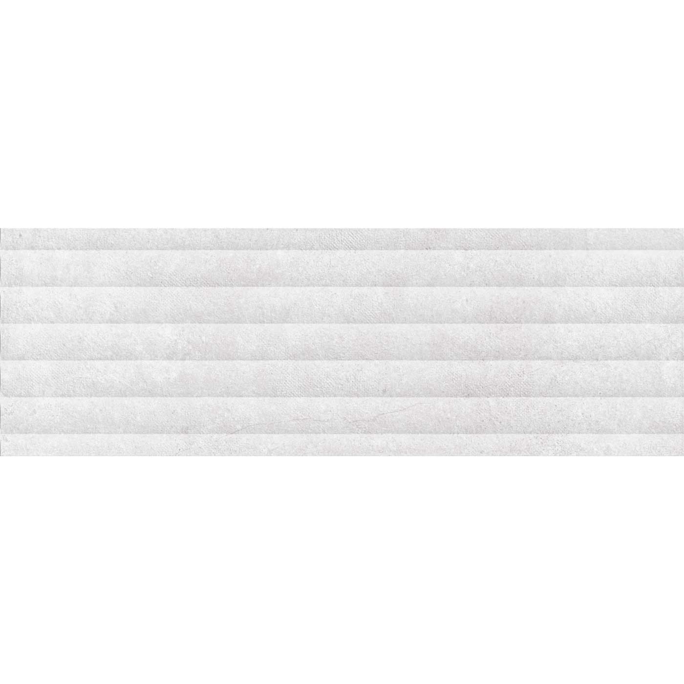 Image of Fluted Grey Decor Wall Tile 30x90cm-Ceramic wall tile-Keros-Tile.co.uk