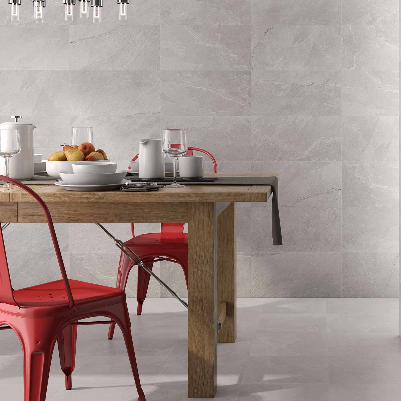 Image of Devon Smoke Wall Tile 25x50cm-Ceramic wall tile-Argenta-Tile.co.uk