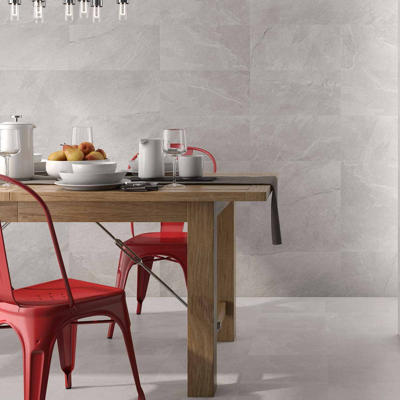 Image of Devon Smoke Wall Tile 25x50cm-Ceramic wall tile-Argenta-Tile.co.uk