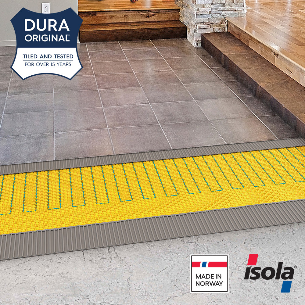 DURA ORIGINAL HEAT MAT for underfloor heating - Tile Rite — Tile.co.uk