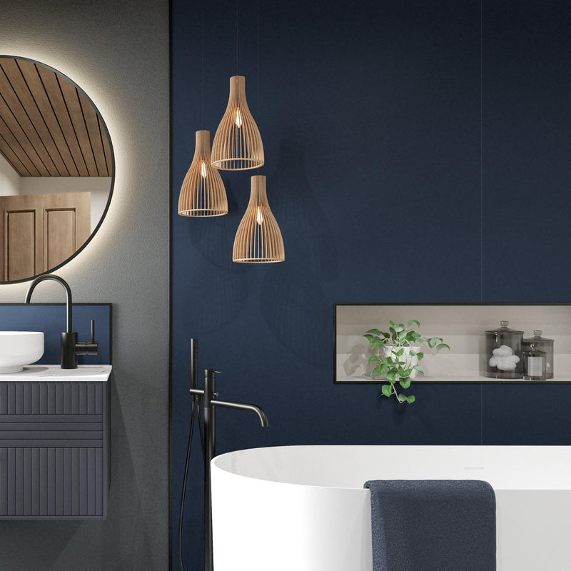Image of Deep Sea Blue Alloy Wall Panel-Wall panel-Wetwall-Tile.co.uk