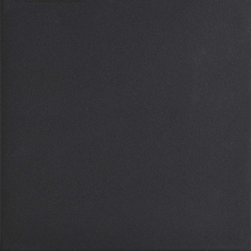 Image of Flat Black floor tile 14.8x14.8cm-Vitrified ceramic-Original Style-Tile.co.uk