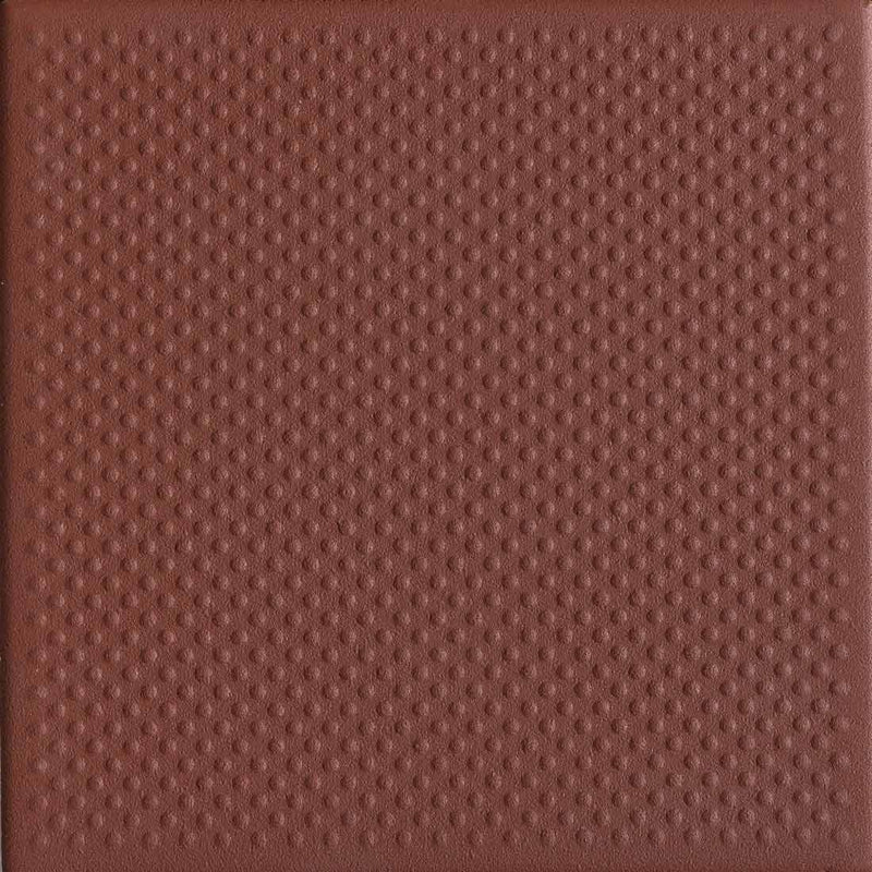 Image of Pinhead Red Vitrified tile 14.8x14.8cm by Dorset Woolliscroft-Vitrified ceramic-Original Style-Tile.co.uk