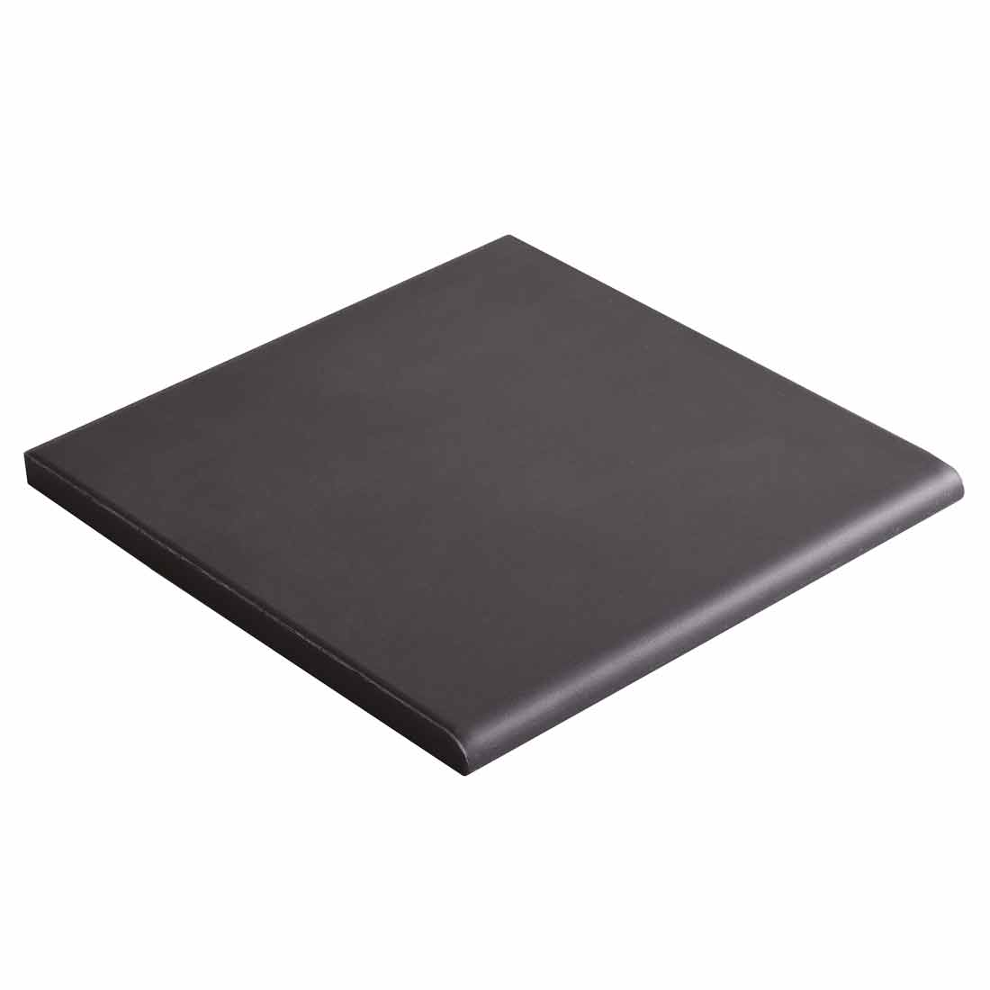 Image of RE Black Vitrified tile 14.8x14.8cm by Dorset Woolliscroft-Vitrified ceramic-Original Style-Tile.co.uk