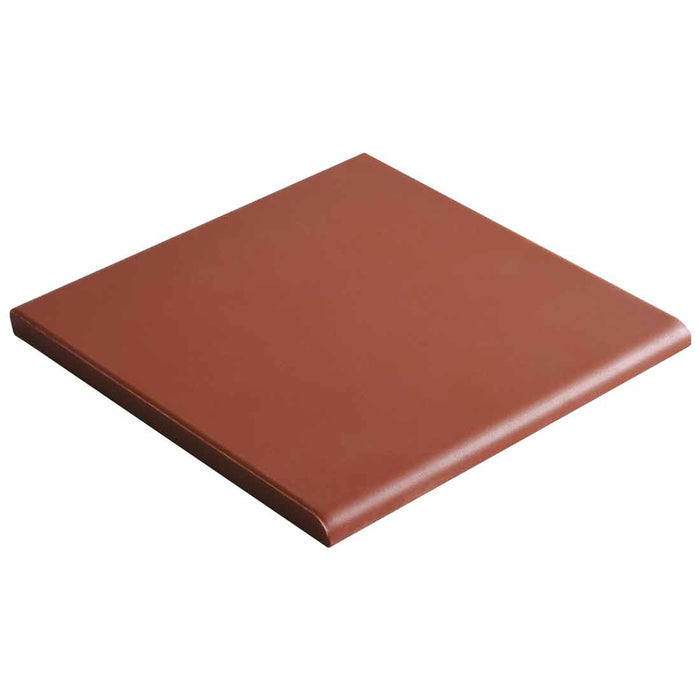 RE Red Vitrified tile 14.8x14.8cm by Dorset Woolliscroft-Vitrified ceramic-Original Style-Tile.co.uk