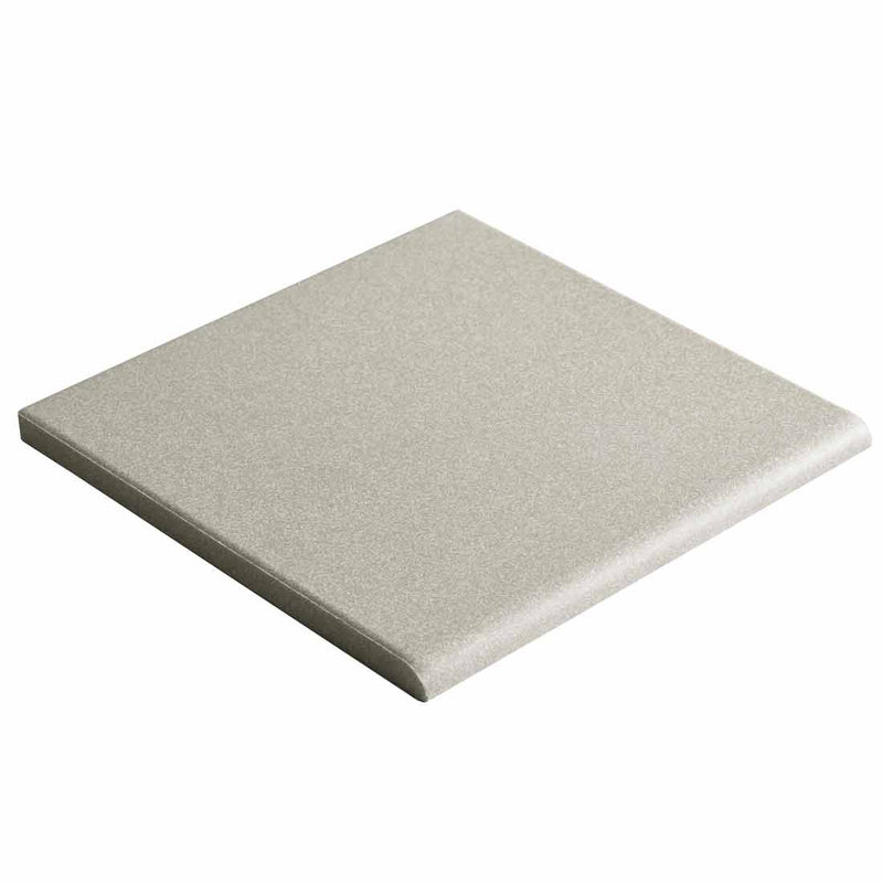 Image of RE Steel Grey Vitrified tile 14.8x14.8cm by Dorset Woolliscroft-Vitrified ceramic-Original Style-Tile.co.uk