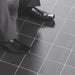 Pinhead Dark Grey Vitrified tile 14.8x14.8cm by Dorset Woolliscroft-Vitrified ceramic-Original Style-Tile.co.uk