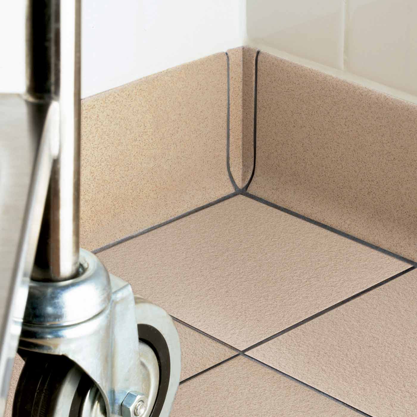 Image of Luna Quartz Vitrified tile 14.8x14.8cm by Dorset Woolliscroft-Vitrified ceramic-Original Style-Tile.co.uk