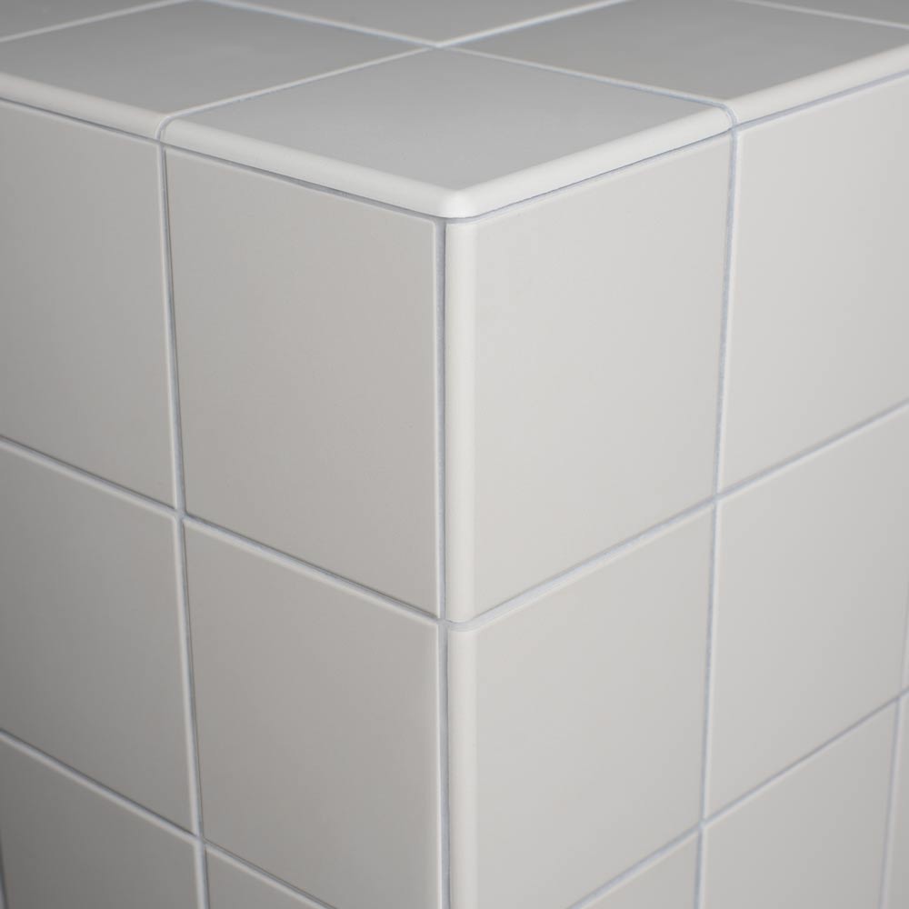 Image of REX Stone Vitrified tile 14.8x14.8cm by Dorset Woolliscroft-Vitrified ceramic-Original Style-Tile.co.uk