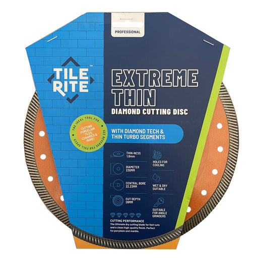 230mm EXTREME THIN TURBO BLADE-Cutting Disc-Tile Rite-Tile.co.uk