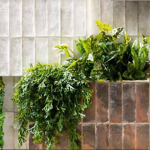 Luna White Brick tile 10x30cm-Brick style tiles-Mainzu Ceramica-Tile.co.uk