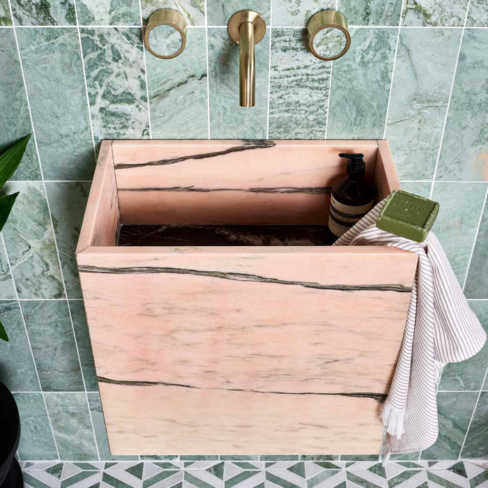 East Java Hummingbird Brick Honed Marble Tile 10x30cm — Tile.co.uk