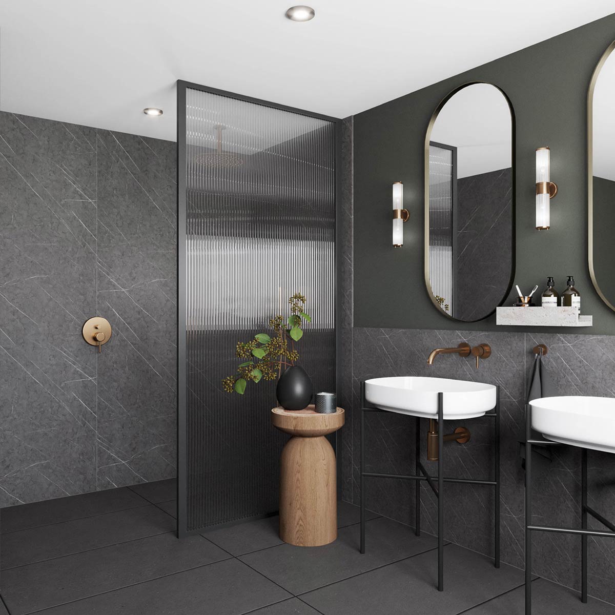 Image of Greystone Marble Elite Wall Panel-Wall panel-Wetwall-Tile.co.uk