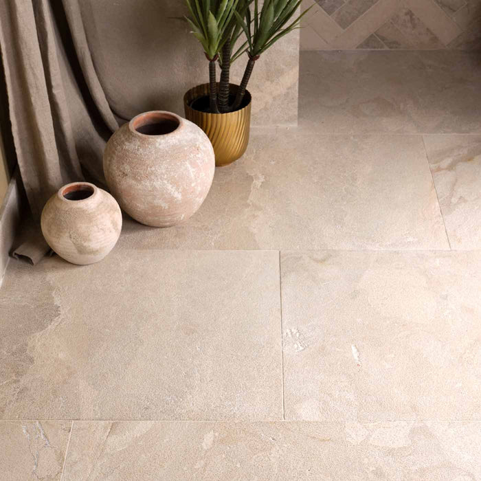 Sample Swatch Enki Limestone Velvet Stone Tile - Delivered separately by Ca Pietra-sample-sample-tile.co.uk