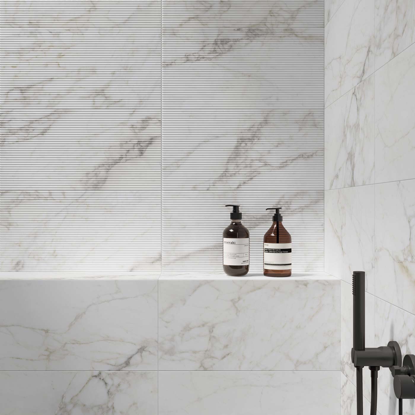 Image of Infinate Matt Decor Wall Tile 25x50cm-Ceramic wall tile-Argenta-Tile.co.uk