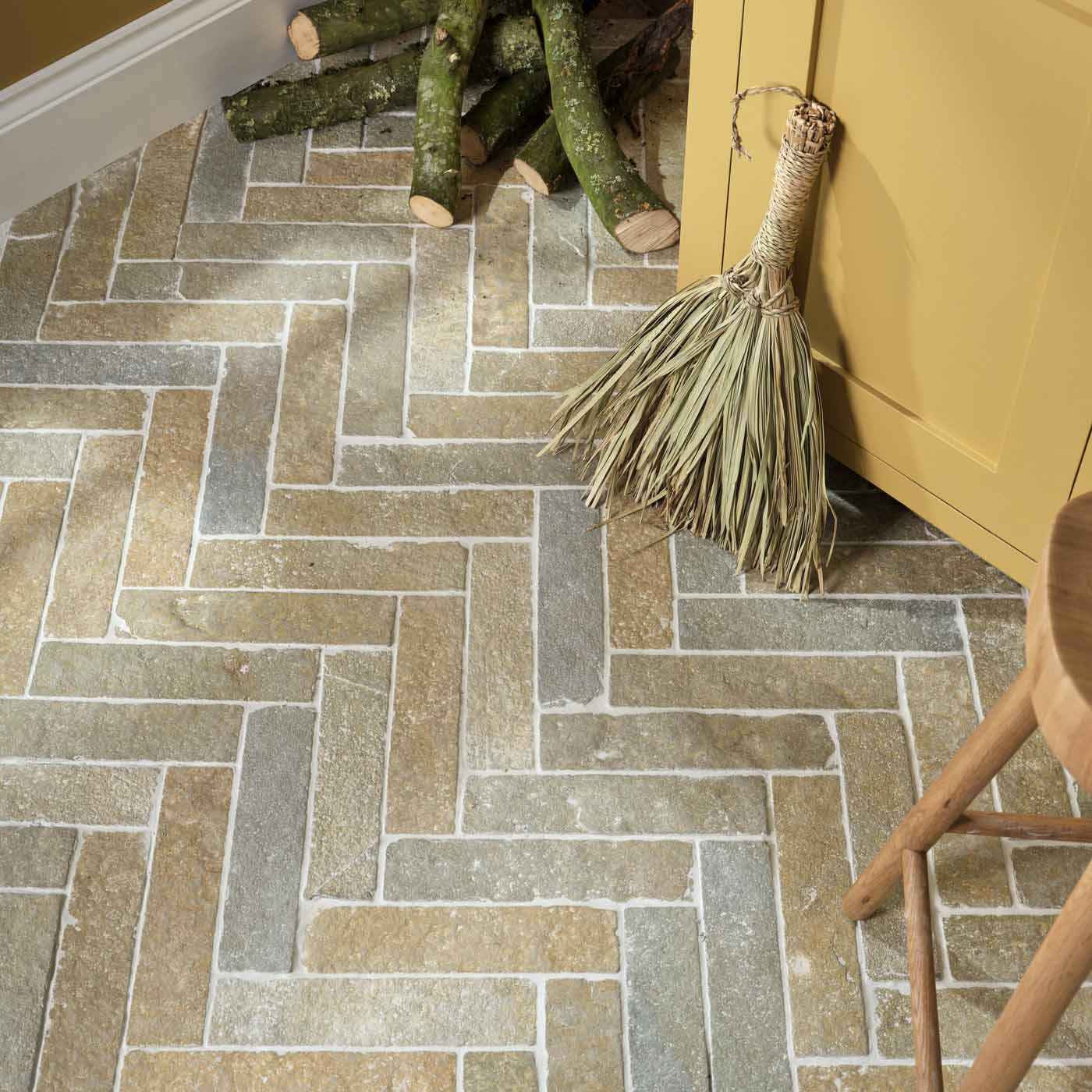 Image of Farley Parquet Limestone Seasoned Natural Stone Tile 7x30cm-Limestone tiles-Ca Pietra-tile.co.uk