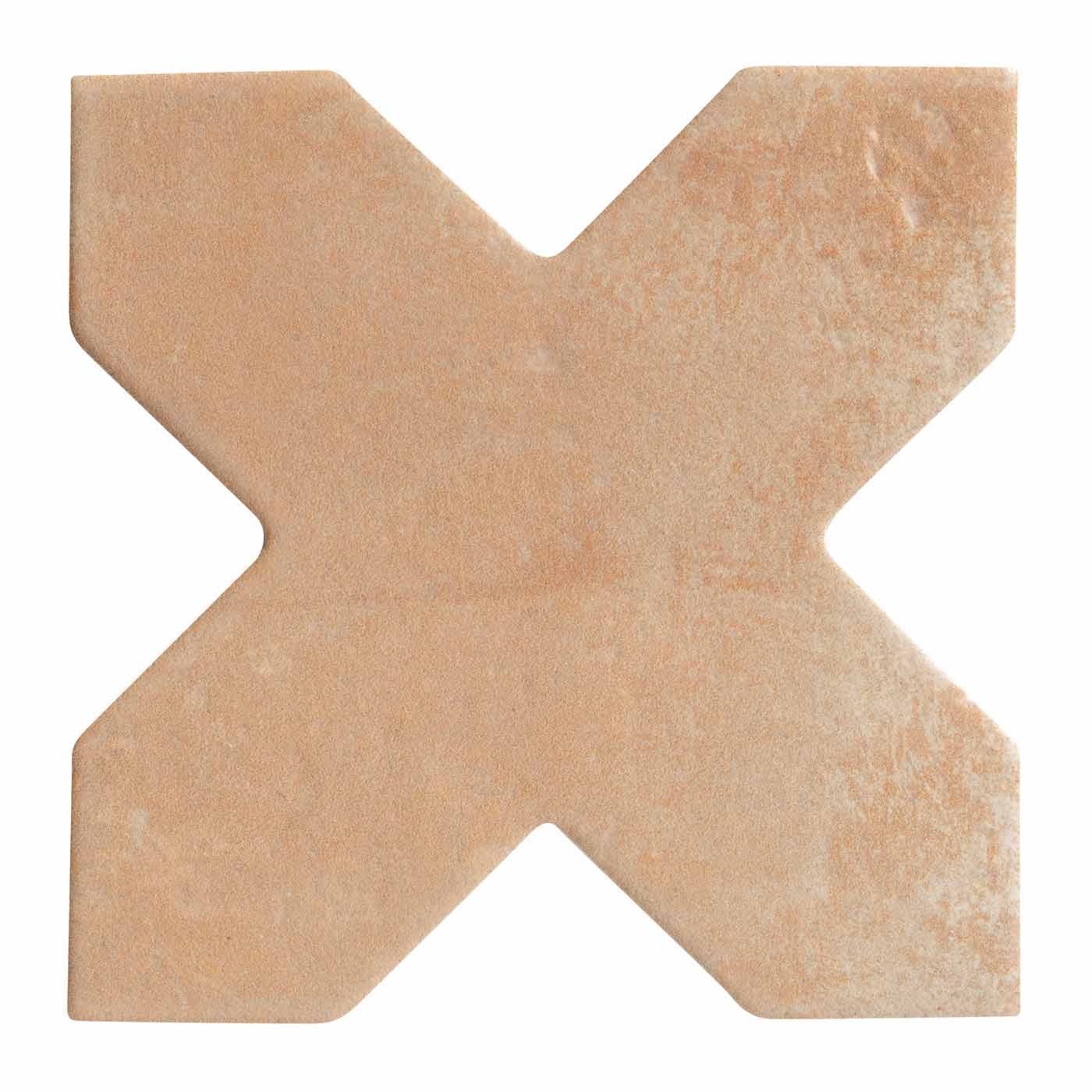 Image of Fez Cotto CROSS Matt Porcelain tile 15.5x15.5cm-Wall and Floor tile-Ca Pietra-tile.co.uk