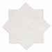 Fez White STAR Gloss Porcelain tile 15.5x15.5cm-Wall and Floor tile-Ca Pietra-tile.co.uk