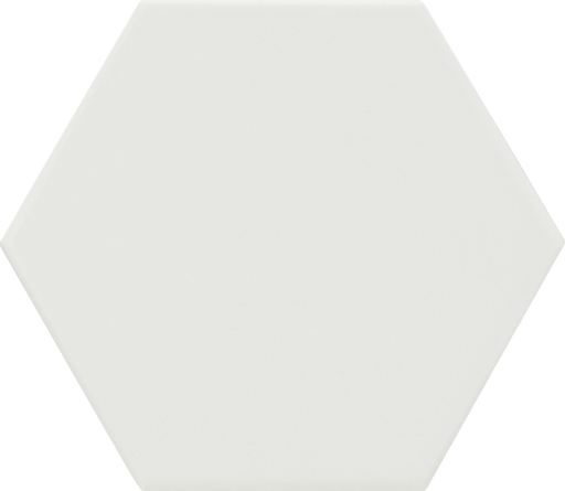 Sample 15x17m Spring White Hex Tile-sample-sample-tile.co.uk