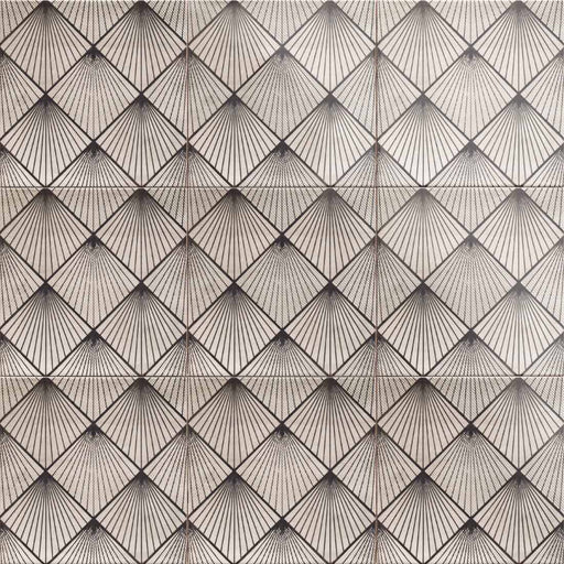 Art Deco White wall tile 20x20cm-Pattern tile-Mainzu Ceramica-tile.co.uk