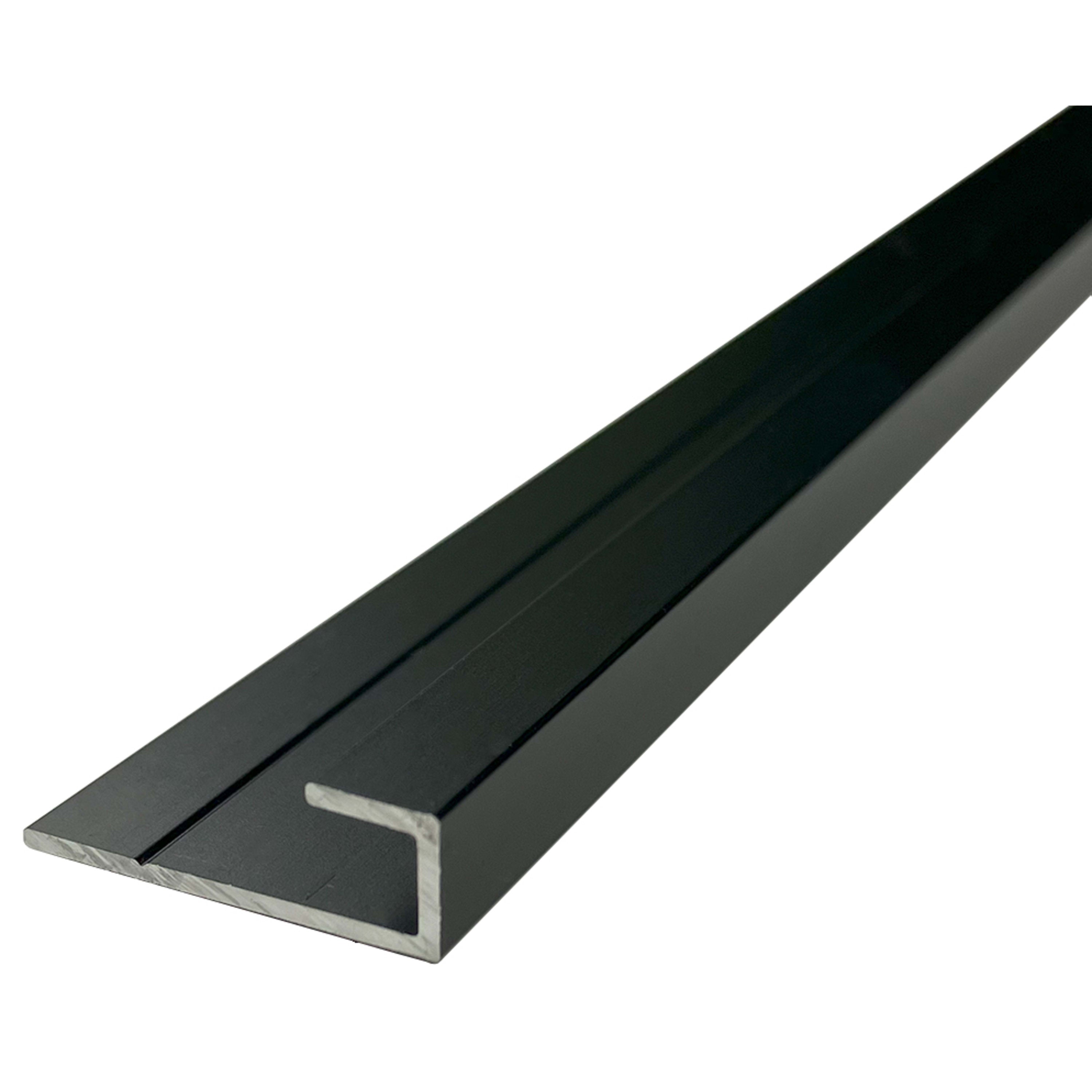 Image of Wetwall Alloy End Cap Trim (2440mm)-Trim-Wetwall-Tile.co.uk