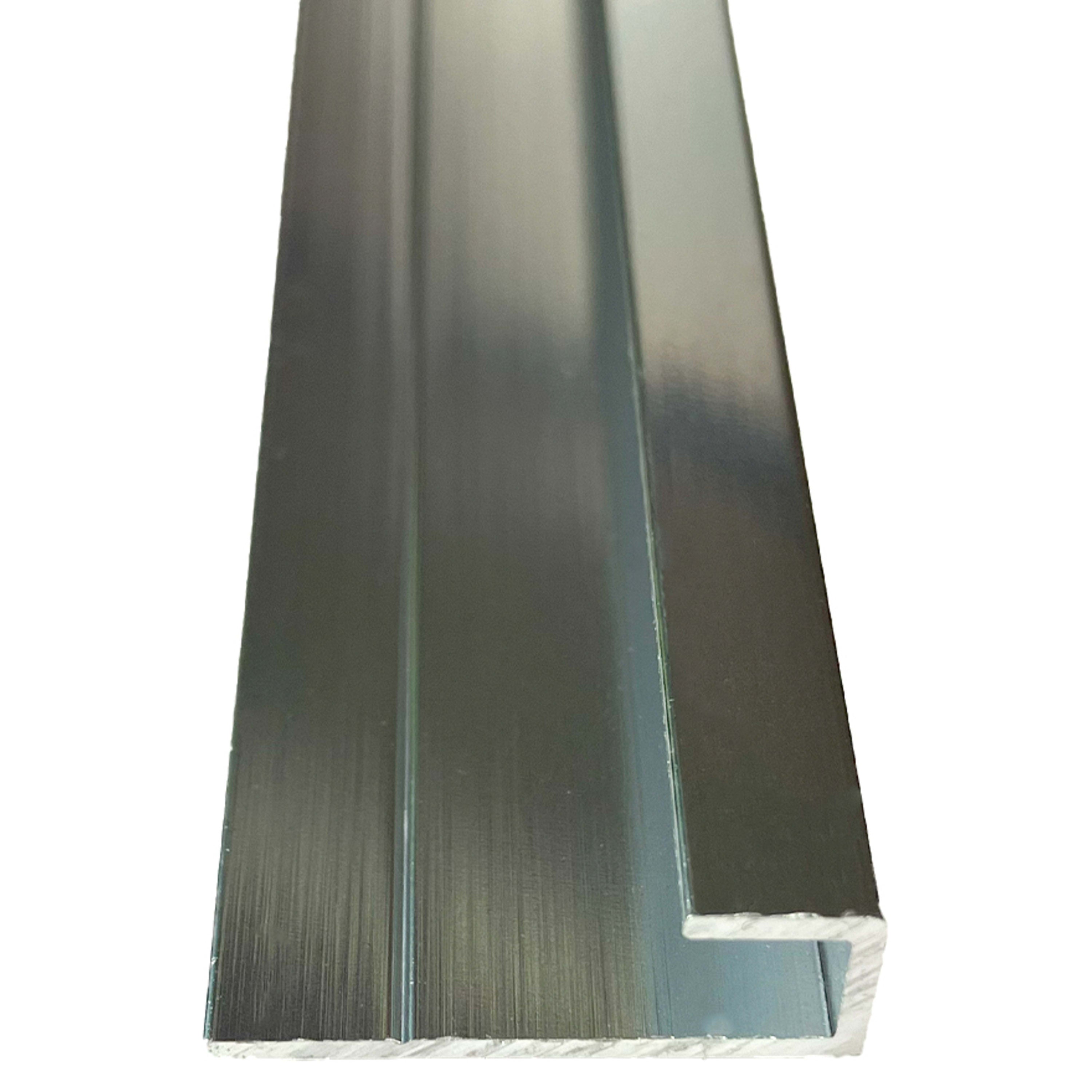 Image of Wetwall Alloy End Cap Trim (2440mm)-Trim-Wetwall-Tile.co.uk