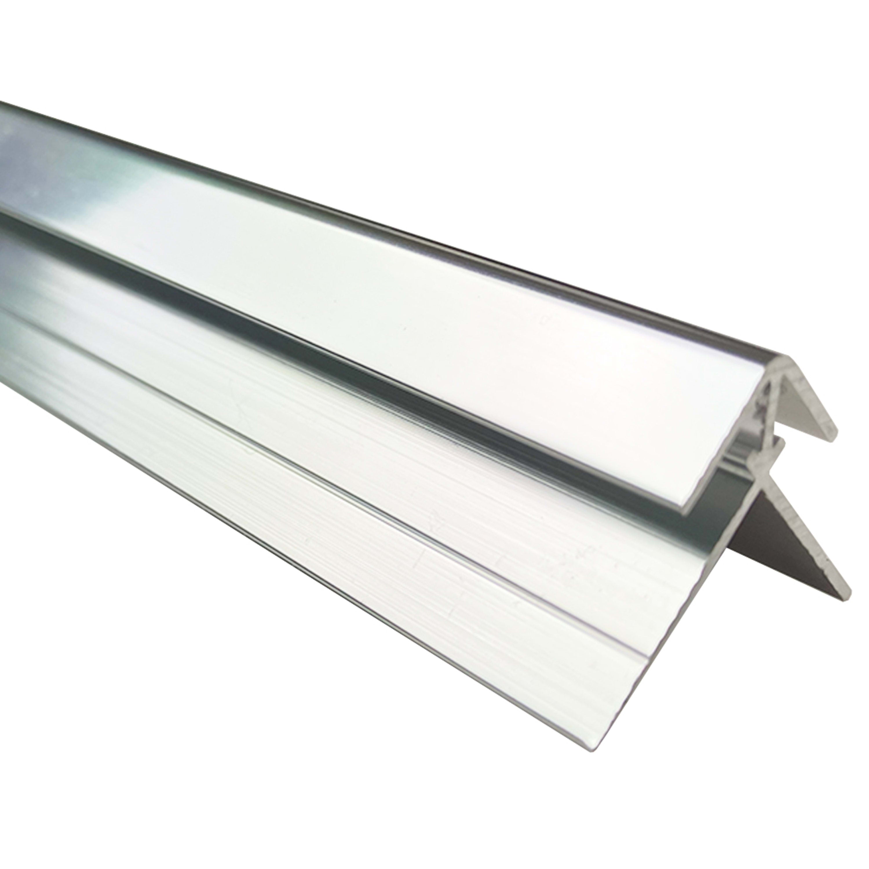 Image of Wetwall Alloy External Corner Trim (2440mm)-Trim-Wetwall-Tile.co.uk
