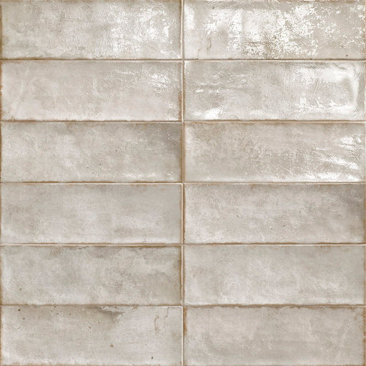 Luna Grey Brick tile 10x30cm-Brick style tiles-Mainzu Ceramica-Tile.co.uk