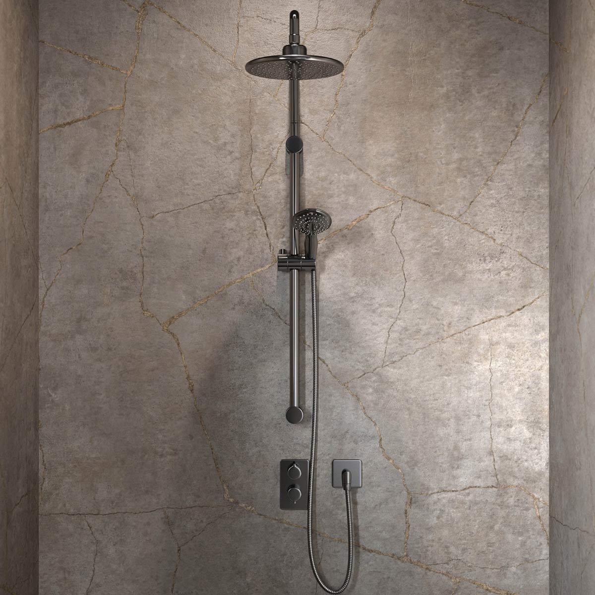 Image of Gold Stone Elite Wall Panel-Wall panel-Wetwall-Tile.co.uk