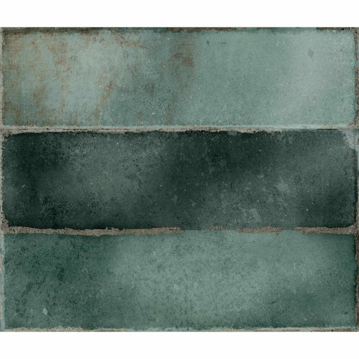 Sample 6.9x24cm Zellige Emerald Tile-sample-sample-tile.co.uk