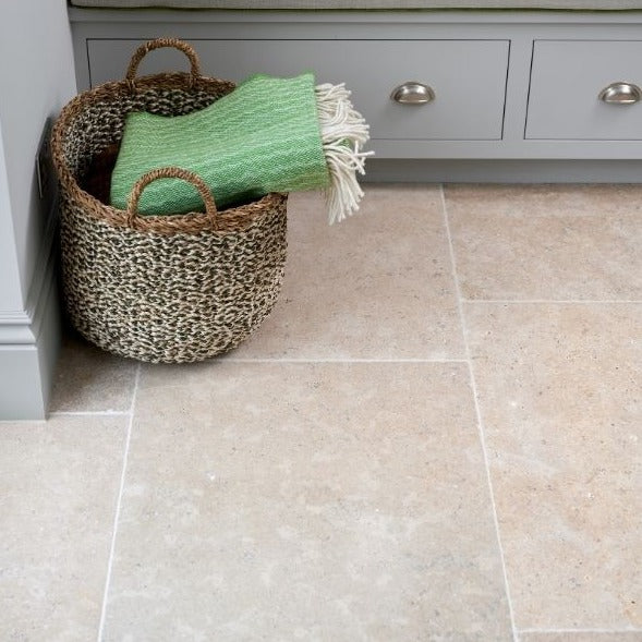 Paid Sample - Hamlet Limestone Tumbled tile 30x40cm CUT - Delivered separately by Ca Pietra-sample-sample-tile.co.uk
