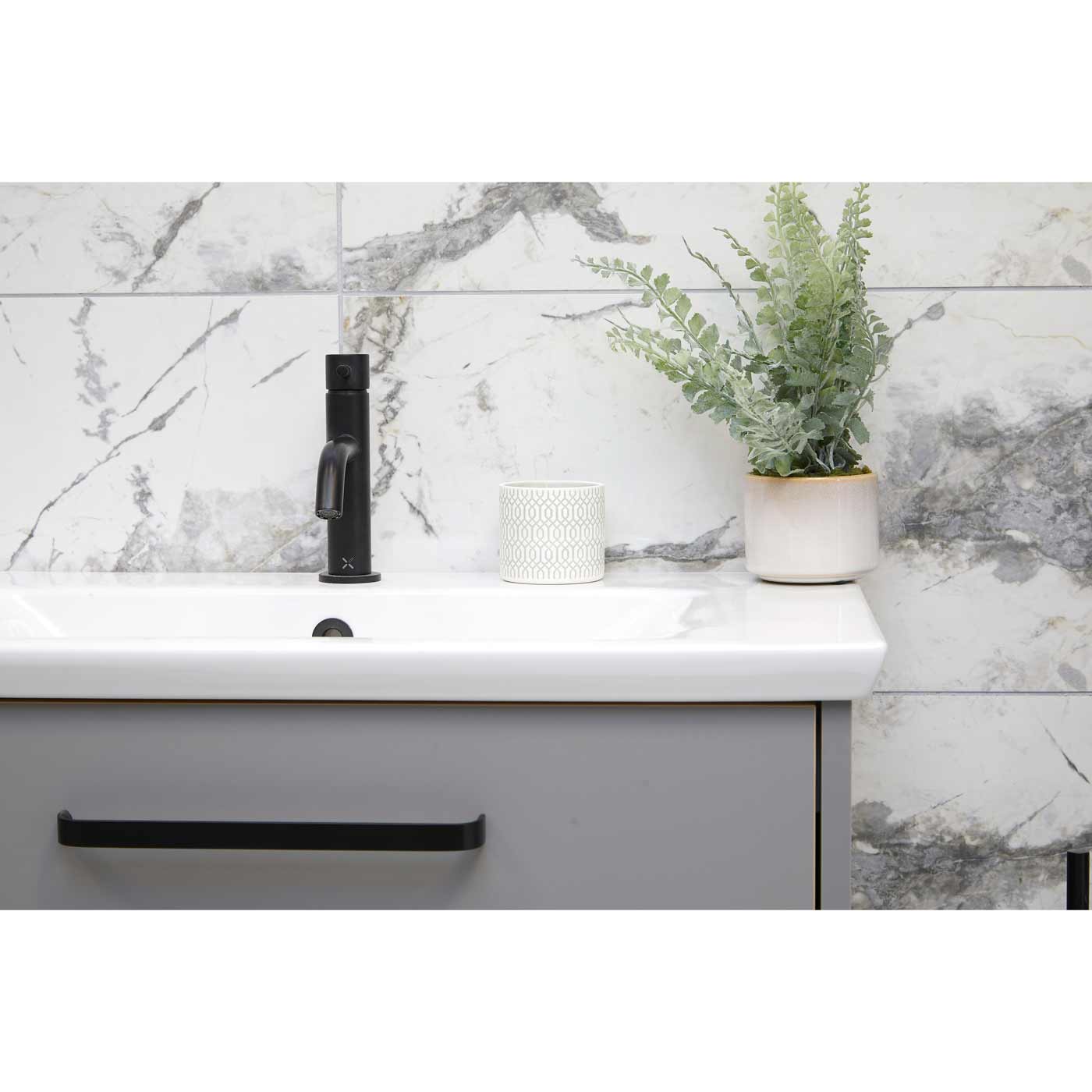 Image of Verona Marble Polished tile 30x60cm-Porcelain tile-Yurtbay-Tile.co.uk