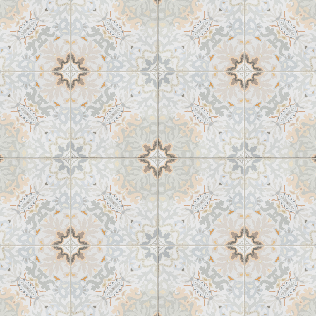 Image of Kashmir Porcelain Plaster 22.5 x 22.5 x 0.9cm-Porcelain Tile-Ca Pietra-Tile.co.uk