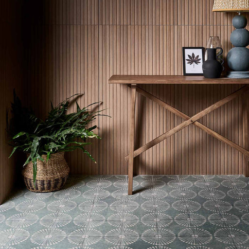 Kinfolk Nut Wood Slat tile 60x120cm-Large format-Ca Pietra-tile.co.uk
