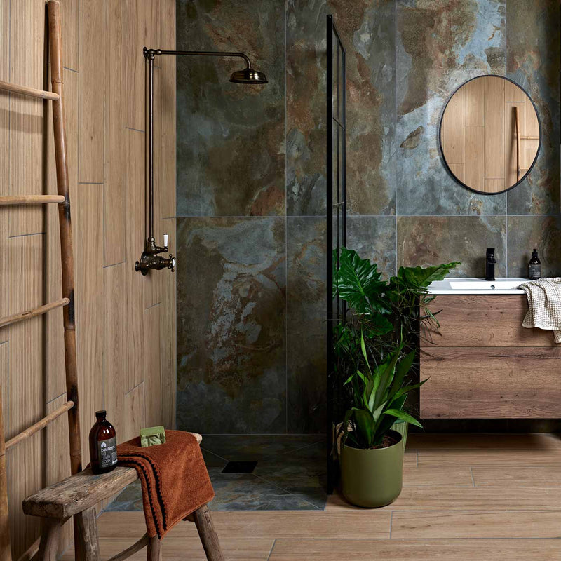 Image of Komodo Matt Green tile 60x120cm-Large format-Ca Pietra-tile.co.uk
