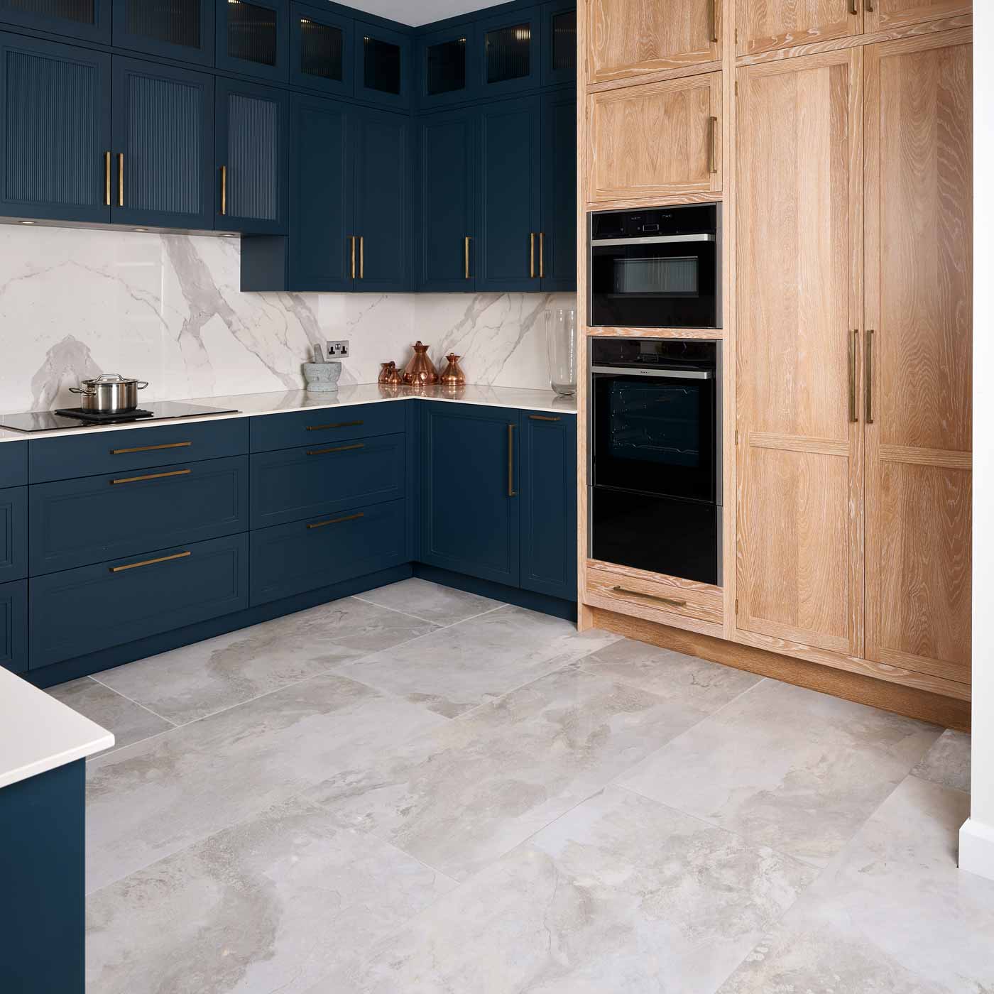 Image of Komodo Matt White tile 60x120cm-Large format-Ca Pietra-tile.co.uk