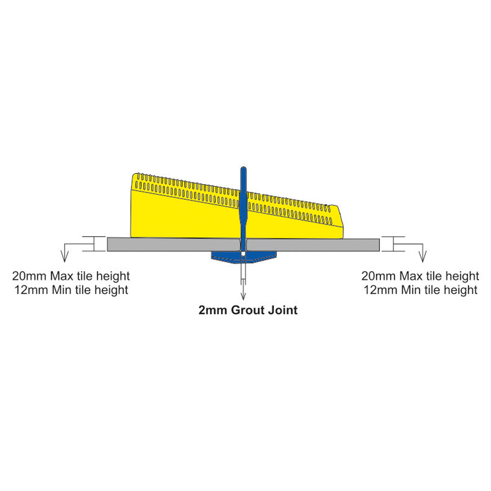 Image of 2mm DEEP Levelling Spacers-Spacer-Tile Rite-Tile.co.uk