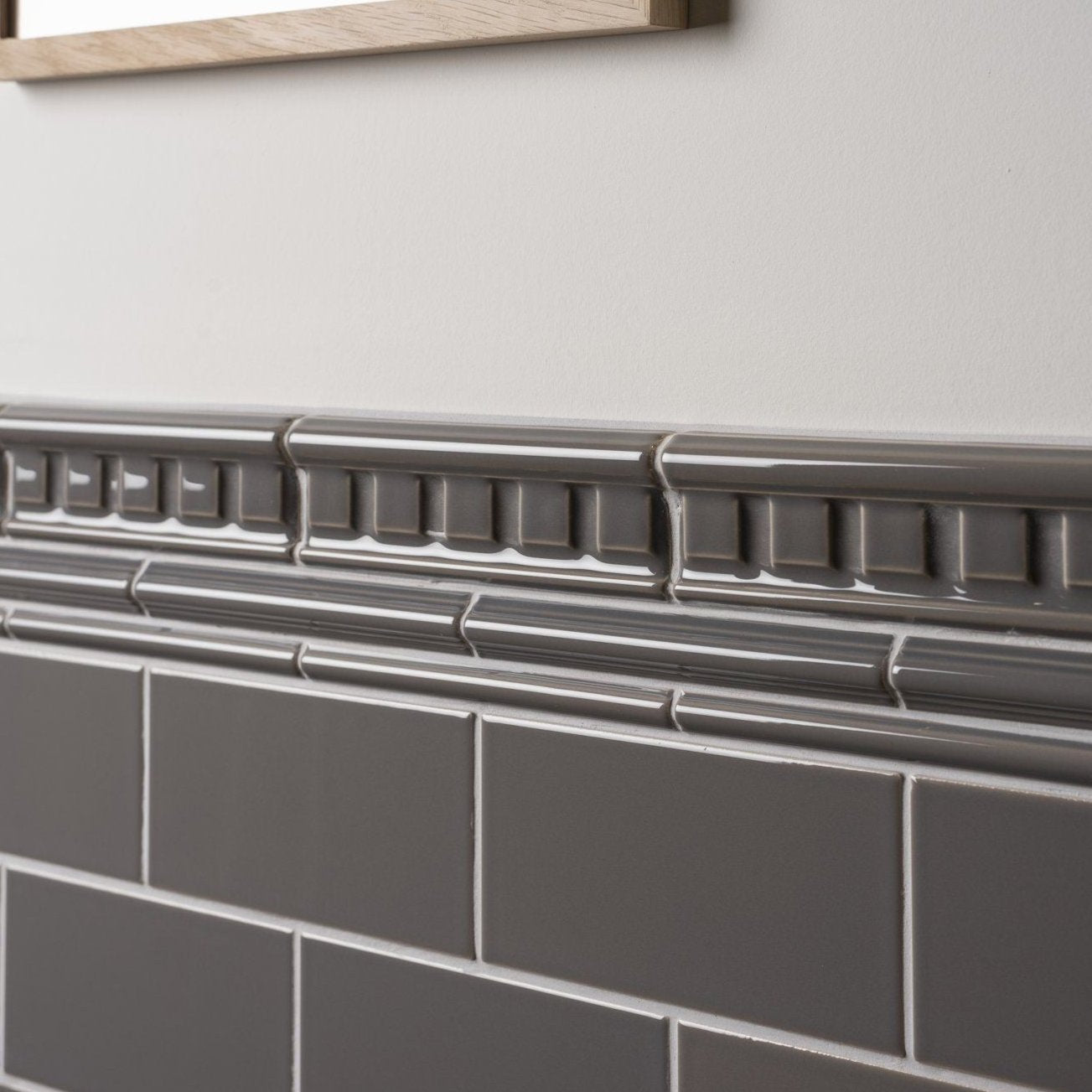 Image of London Stone Astragal Moulding 15.2x2.1cm-Ceramic Tiles-Original Style-Tile.co.uk