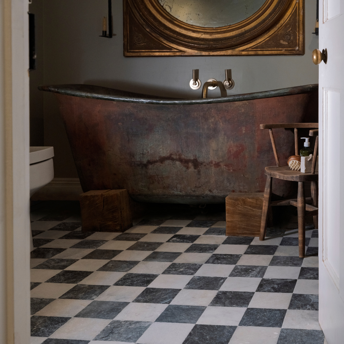 Long Island Marble Tumbled 13x13_