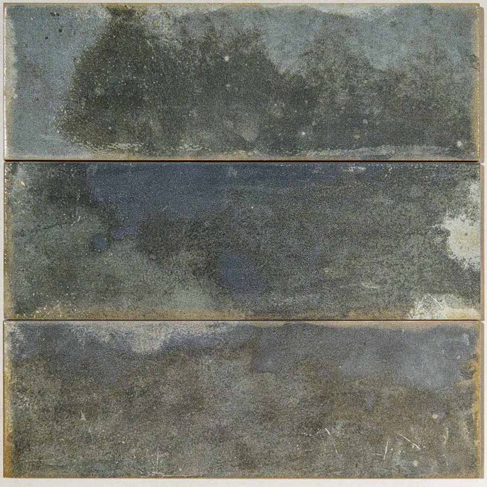 Luna Blue Brick tile 10x30cm-Brick style tiles-Mainzu Ceramica-Tile.co.uk