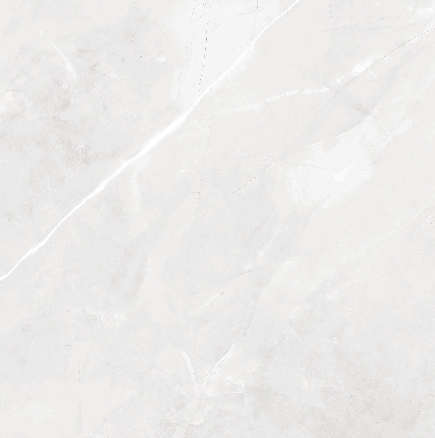 Image of Soft White Polished Porcelain tile 60x60cm-Porcelain tile-Geo tiles-Tile.co.uk