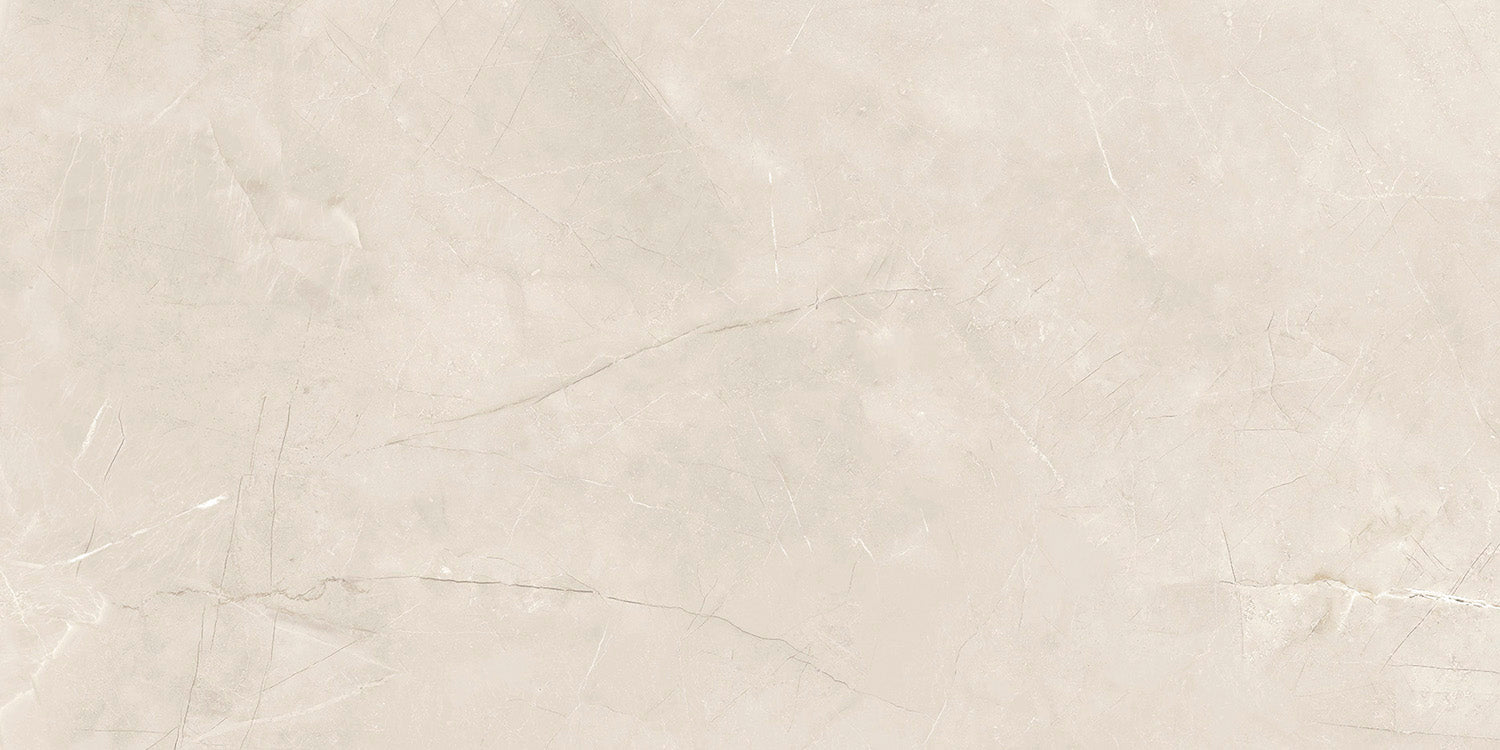 Image of Free sample Soft Marfil Polished Porcelain tile 30x60cm-sample-sample-Tile.co.uk