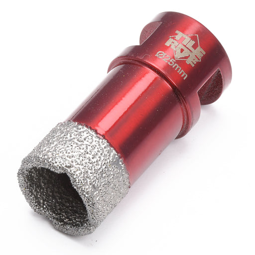 25mm M14 BRAZED DRY DRILL-Drill Bits-Tile Rite-Tile.co.uk