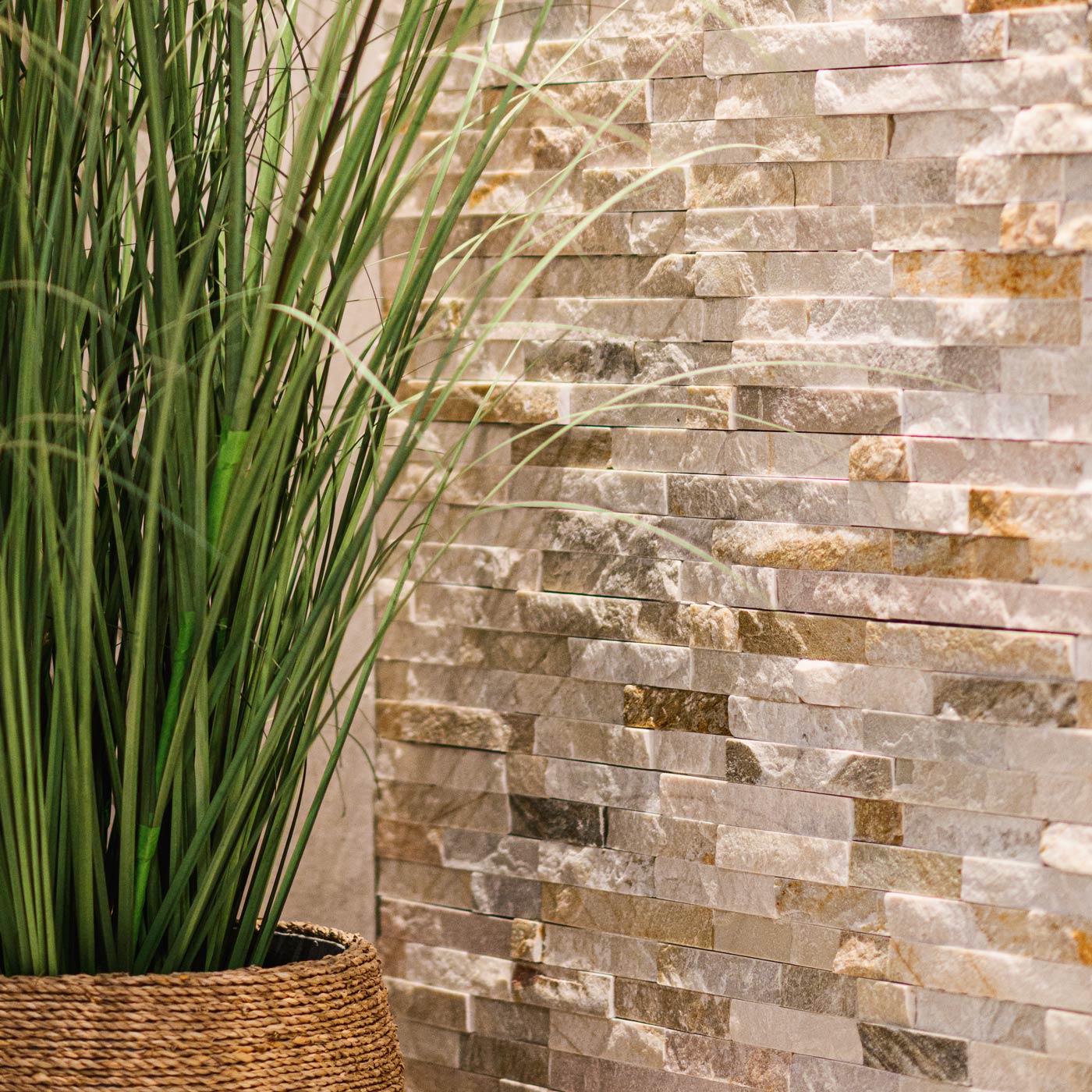 Image of Oyster Split Face Quartzite tile 10x36cm-Split face tile-Verona-Tile.co.uk
