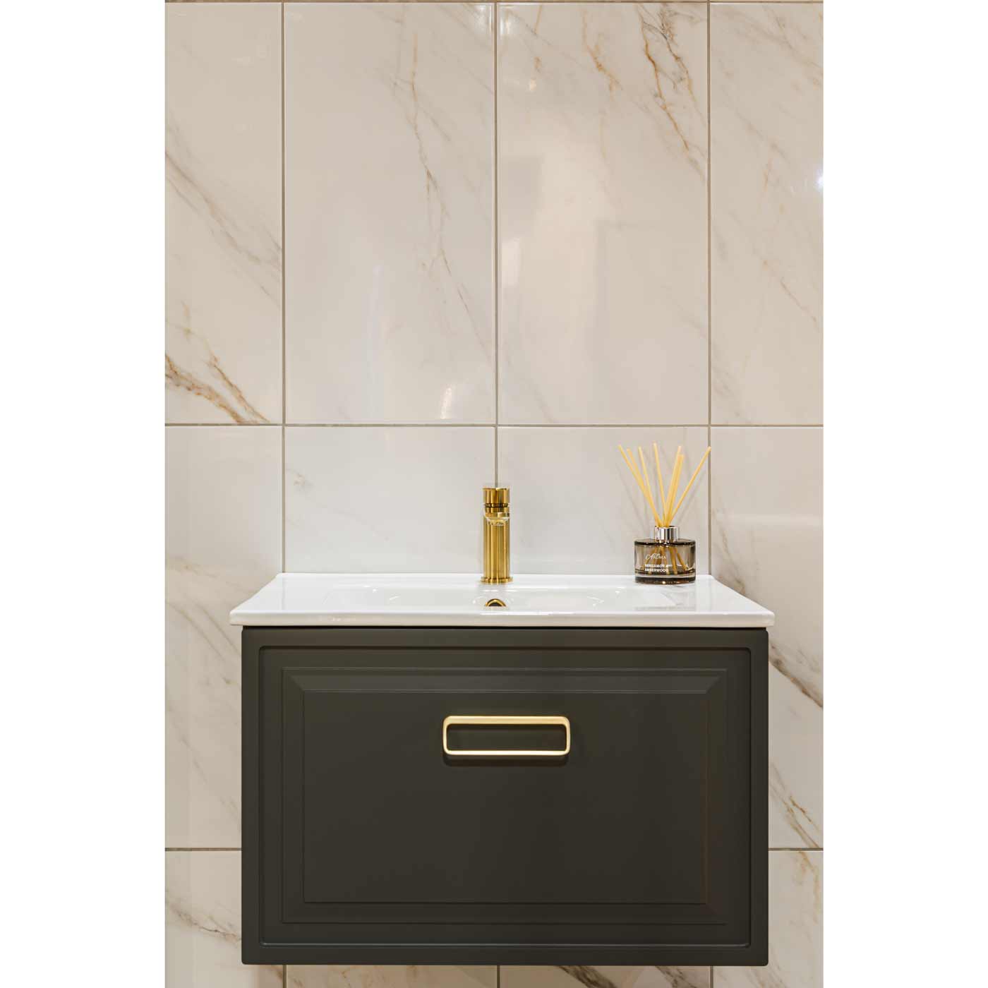 Image of Butler Gold wall tile 30x60cm-Ceramic wall tile-Cifre-Tile.co.uk