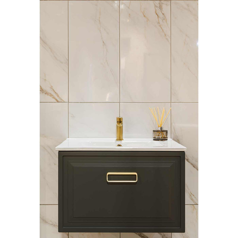 Image of Butler Gold wall tile 30x60cm-Ceramic wall tile-Cifre-Tile.co.uk