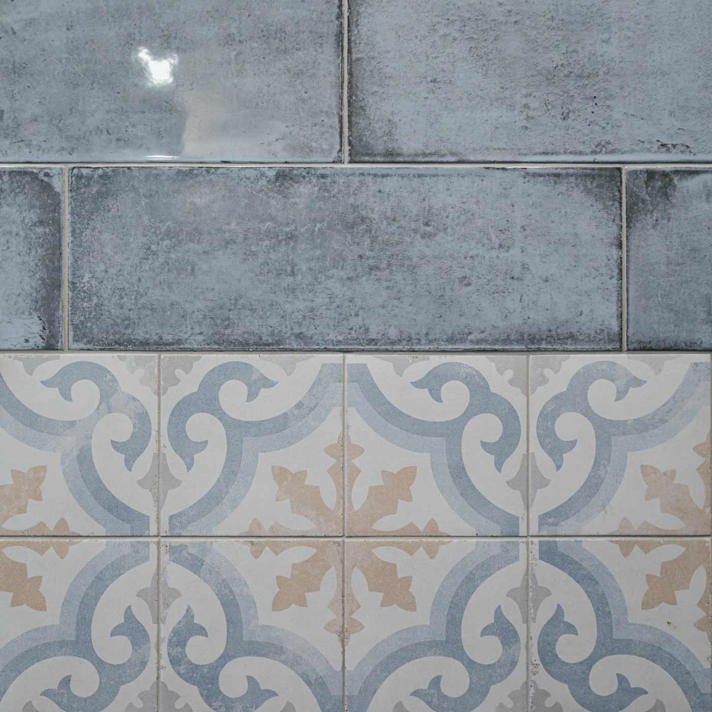 Image of Montblanc Denim Tile Original Style Tileworks 20x60cm-Ceramic wall tile-Original Style - stock-Tile.co.uk