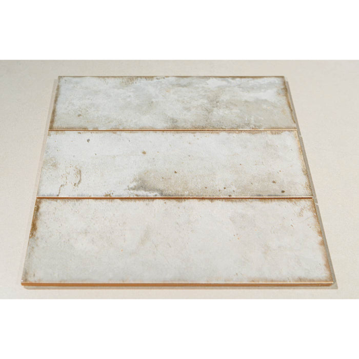 Luna White Brick tile 10x30cm-Brick style tiles-Mainzu Ceramica-Tile.co.uk